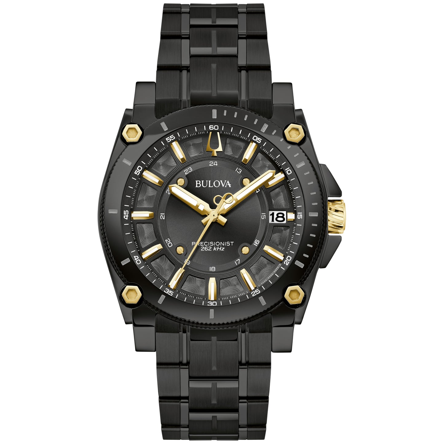 Bulova Icon Precisionist Black IP Watch - Refurbished