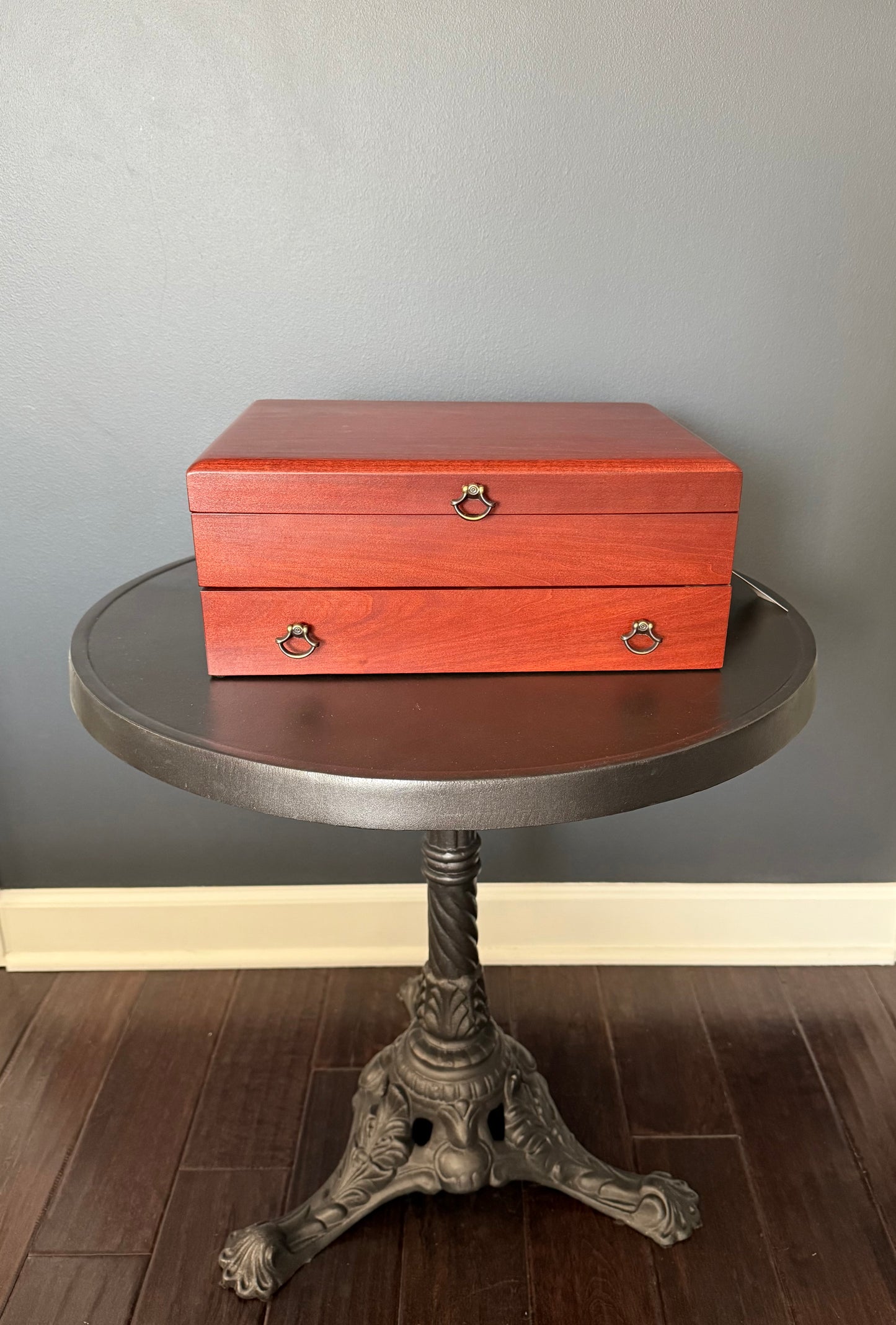 Reed & Barton Handcrafted Silverware Storage Chest - Made in the USA