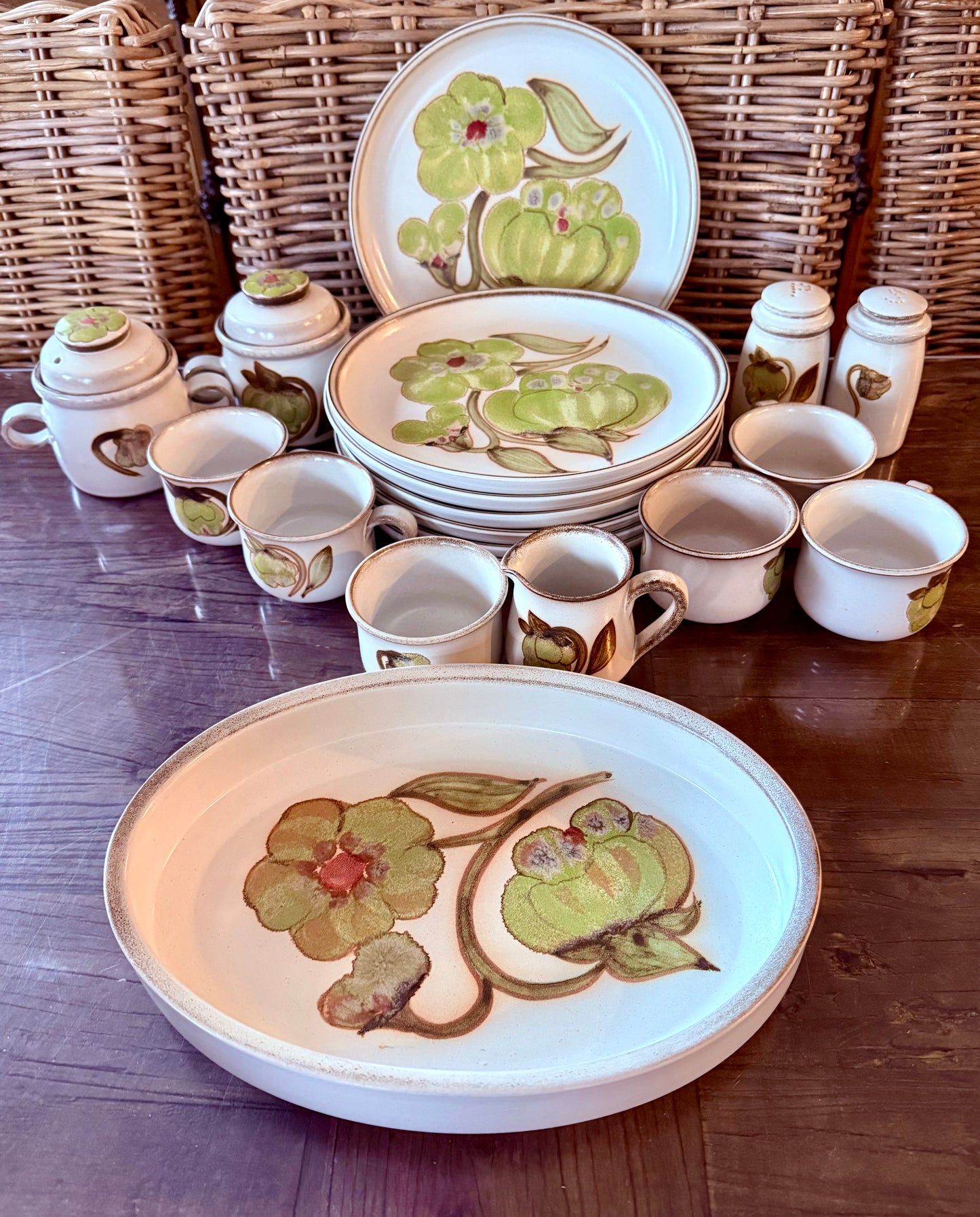 Denby Troubadour Vintage Pottery Collection