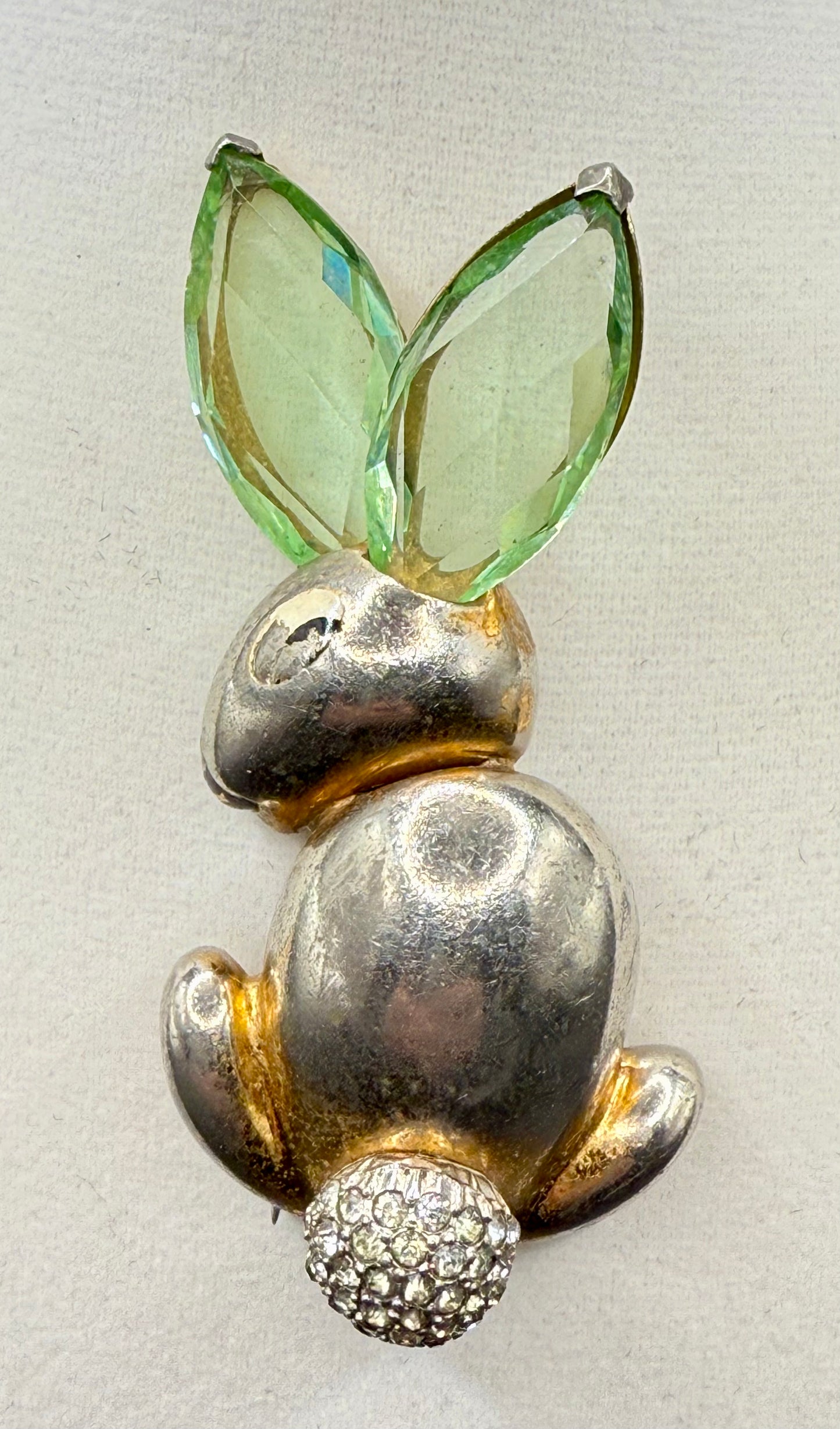Vintage Unsigned H. Pomerantz Rabbit Brooch