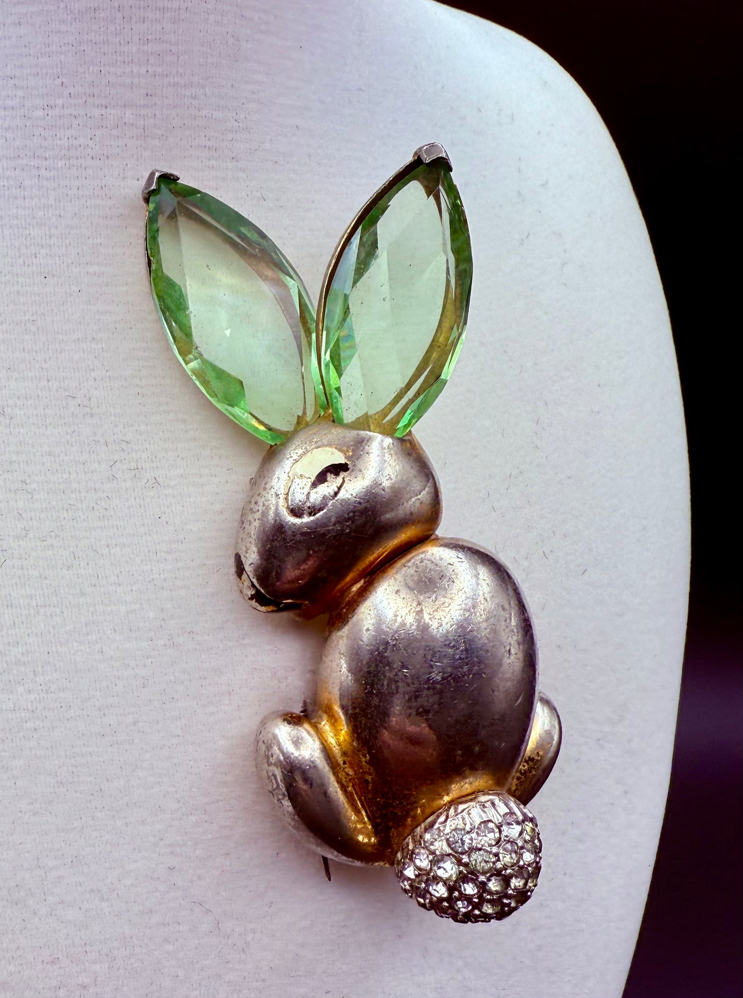 Vintage Unsigned H. Pomerantz Rabbit Brooch