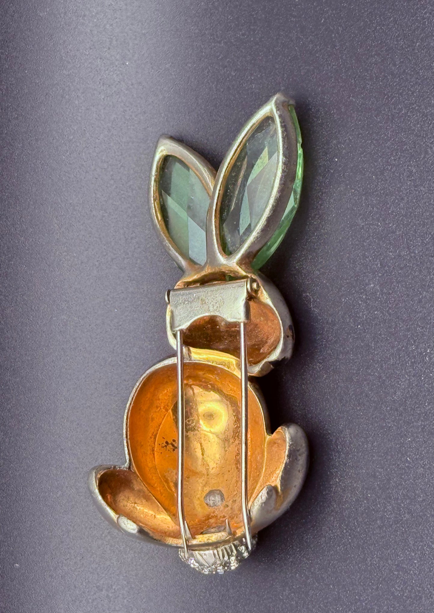 Vintage Unsigned H. Pomerantz Rabbit Brooch