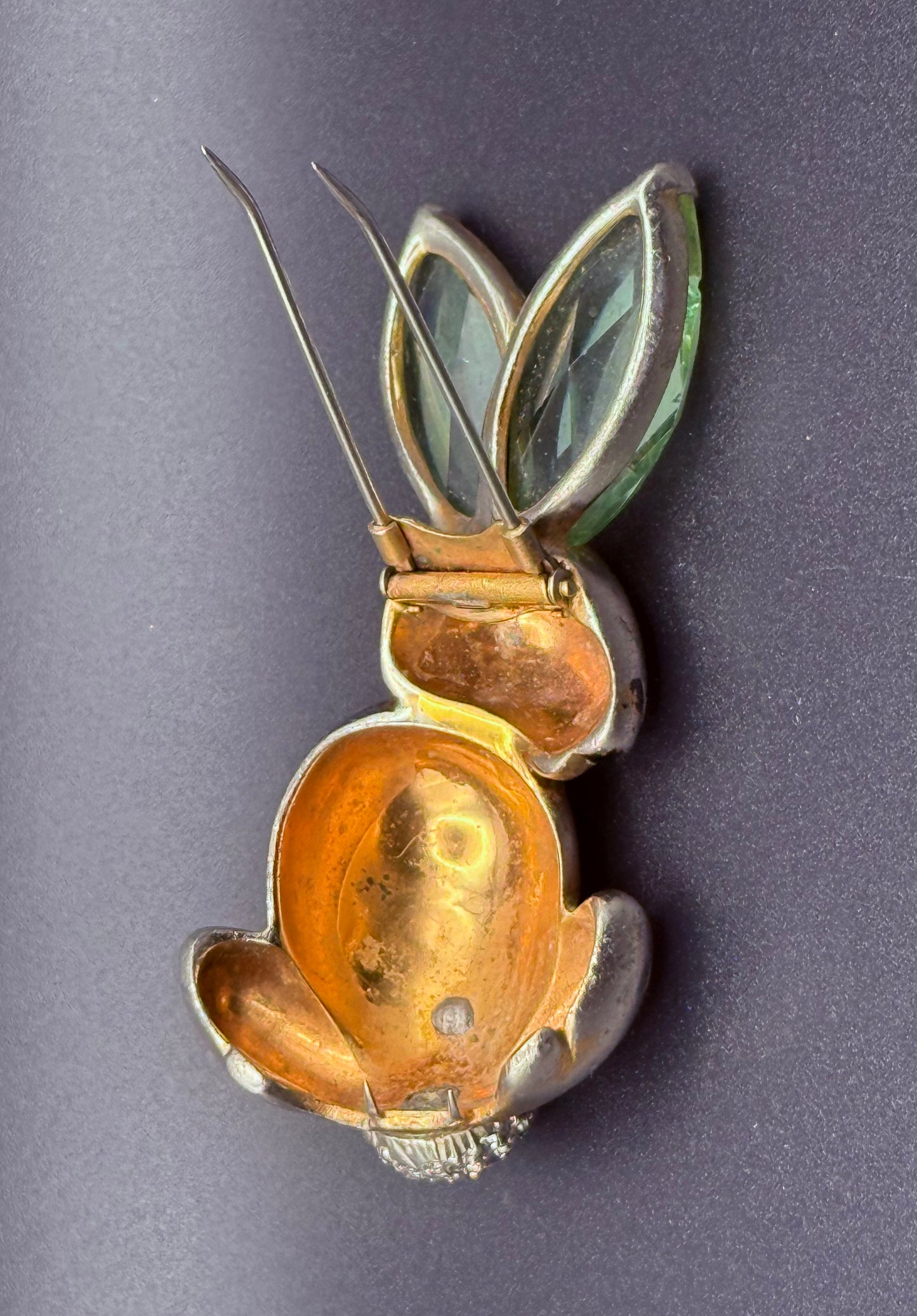 Vintage Unsigned H. Pomerantz Rabbit Brooch