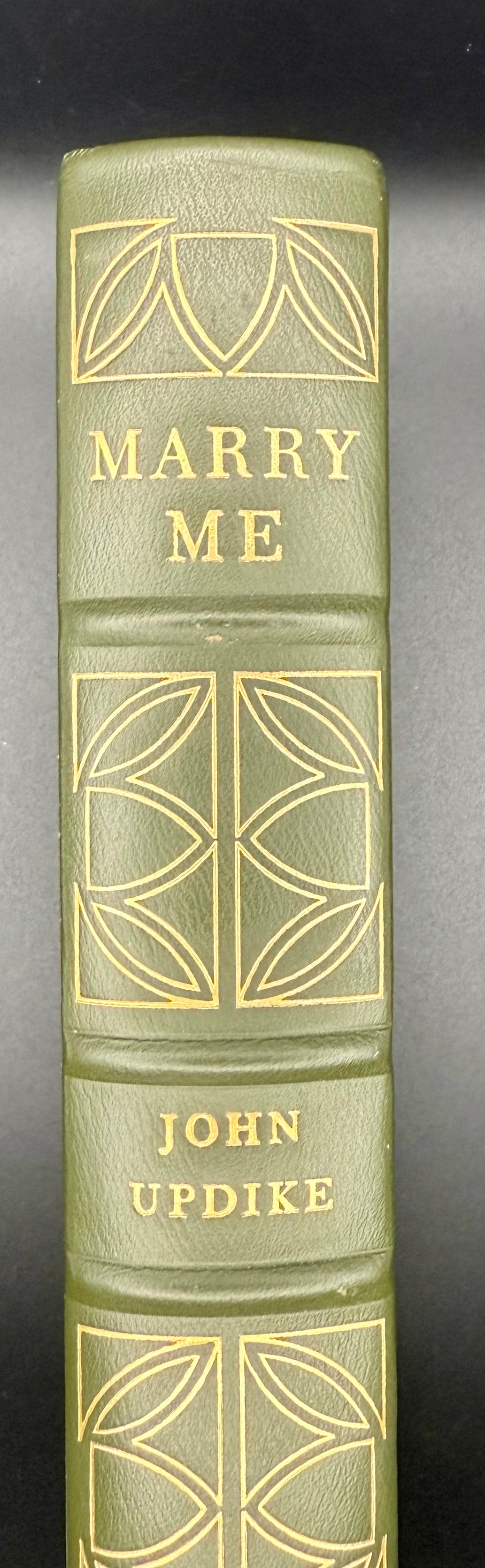 1976 Leather Bound 1st Ed. John Updike's Marry Me