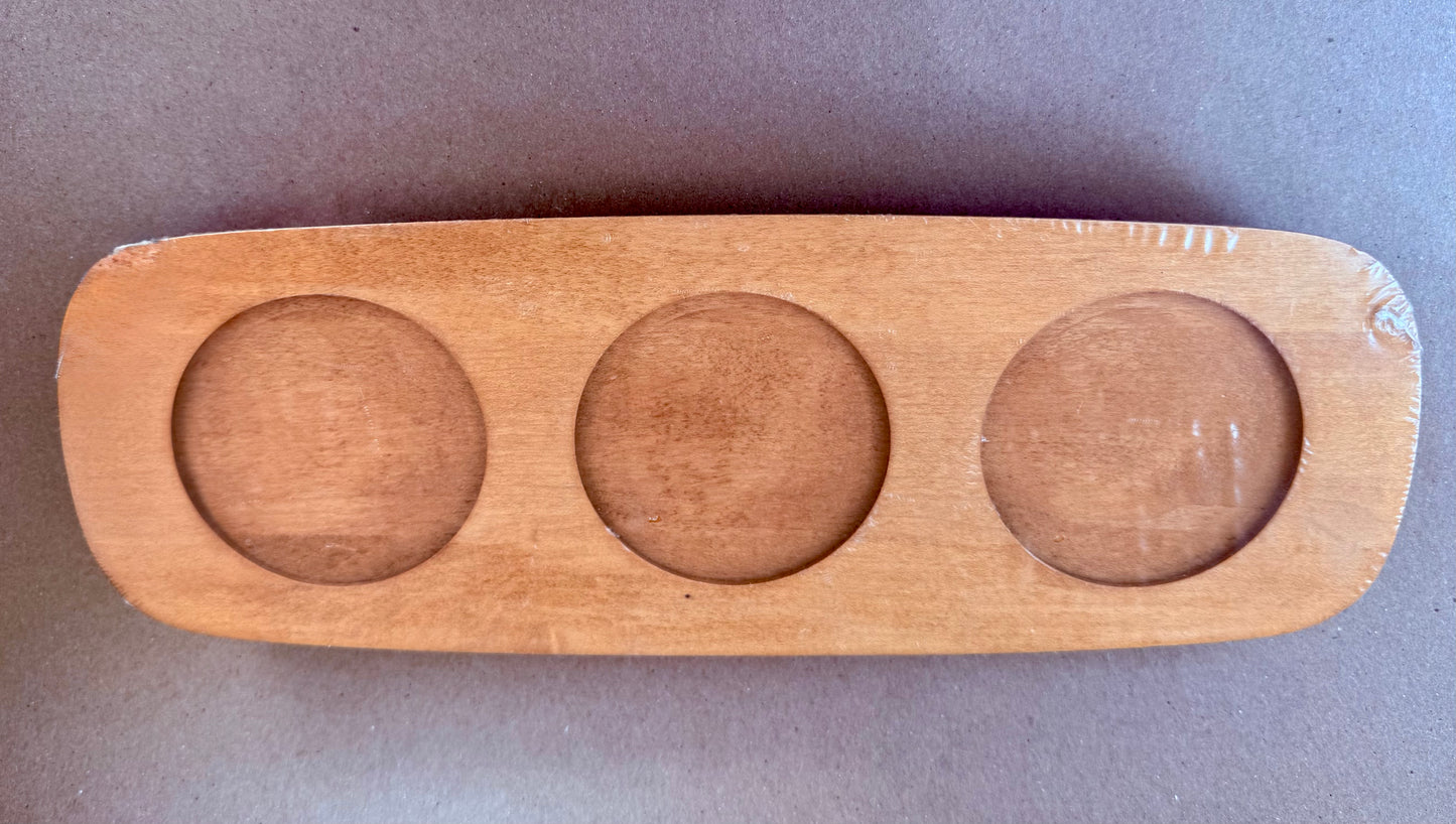 Longaberger Wooden Riser for Small Flower Pots or Votives