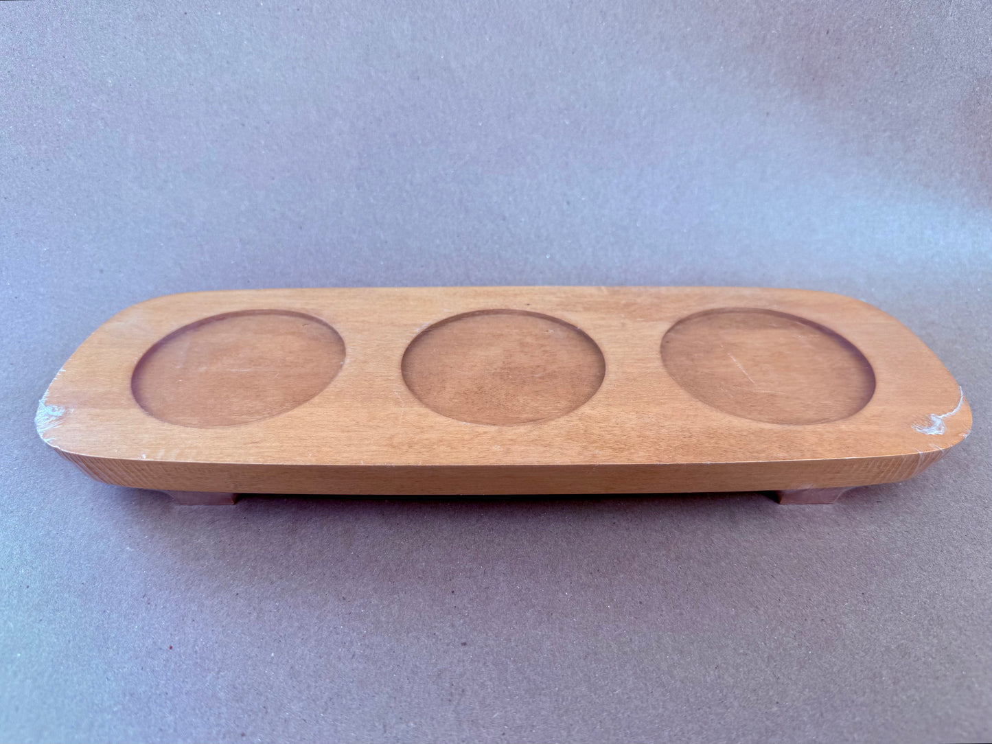 Longaberger Wooden Riser for Small Flower Pots or Votives
