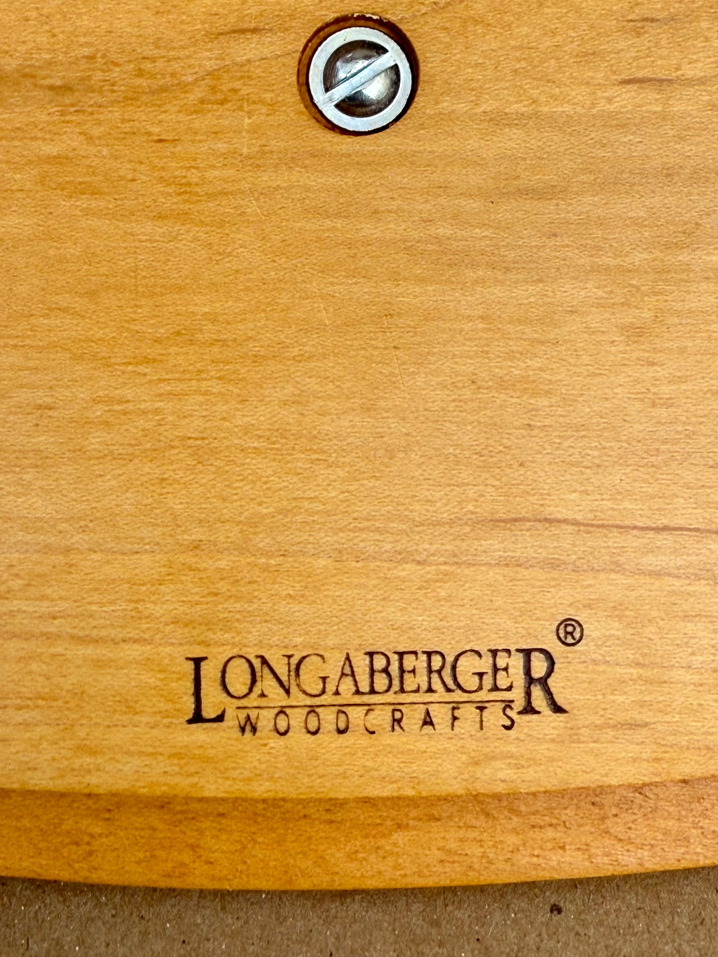Vintage Longaberger Medium Spoon Basket Set From 1996