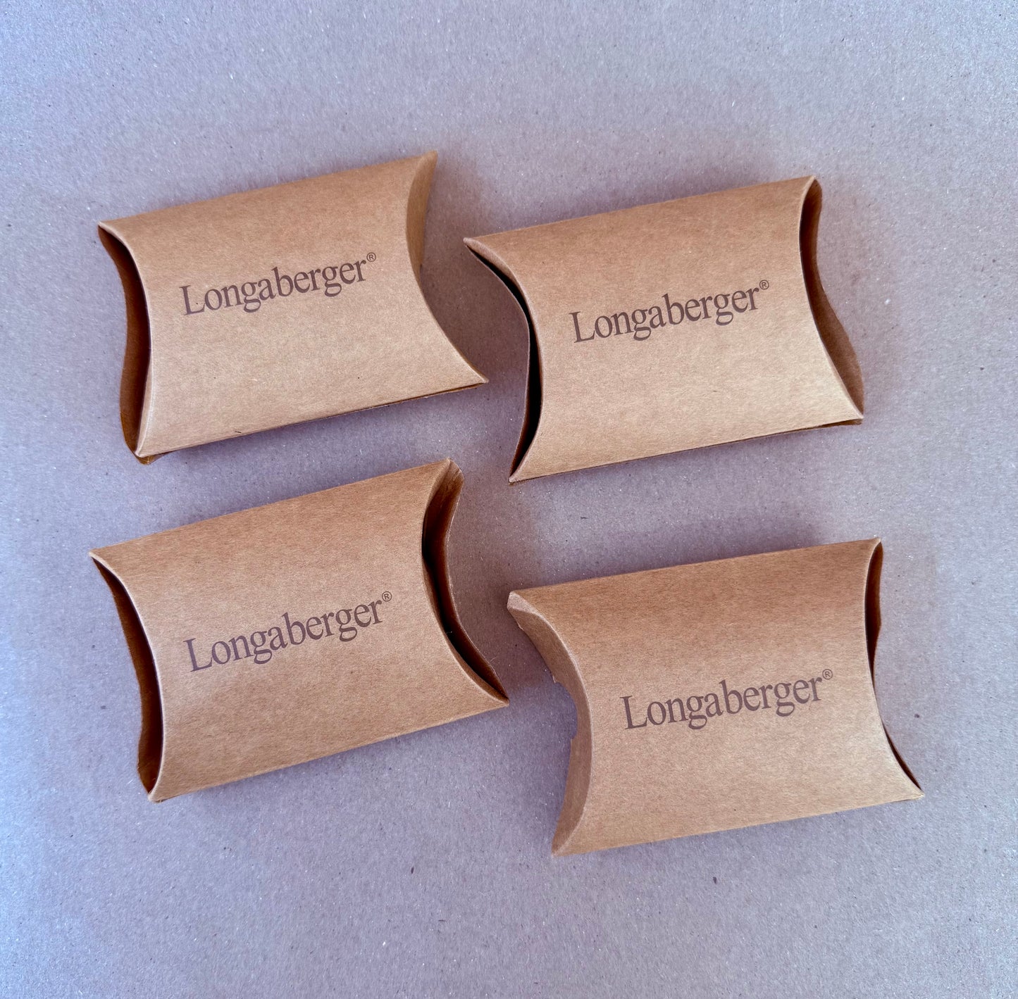 Set of 4 Longaberger Porcelain Christmas Ornaments