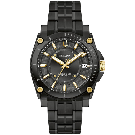 Bulova Icon Precisionist Black IP Watch - Refurbished