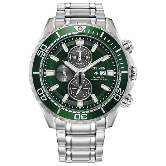 Citizen Promaster Dive Green Eco-Drive Watch- Refurbished