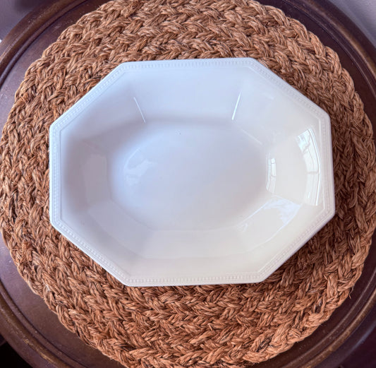 Johnson Brothers Heritage White Coupe Cereal Bowls - 2