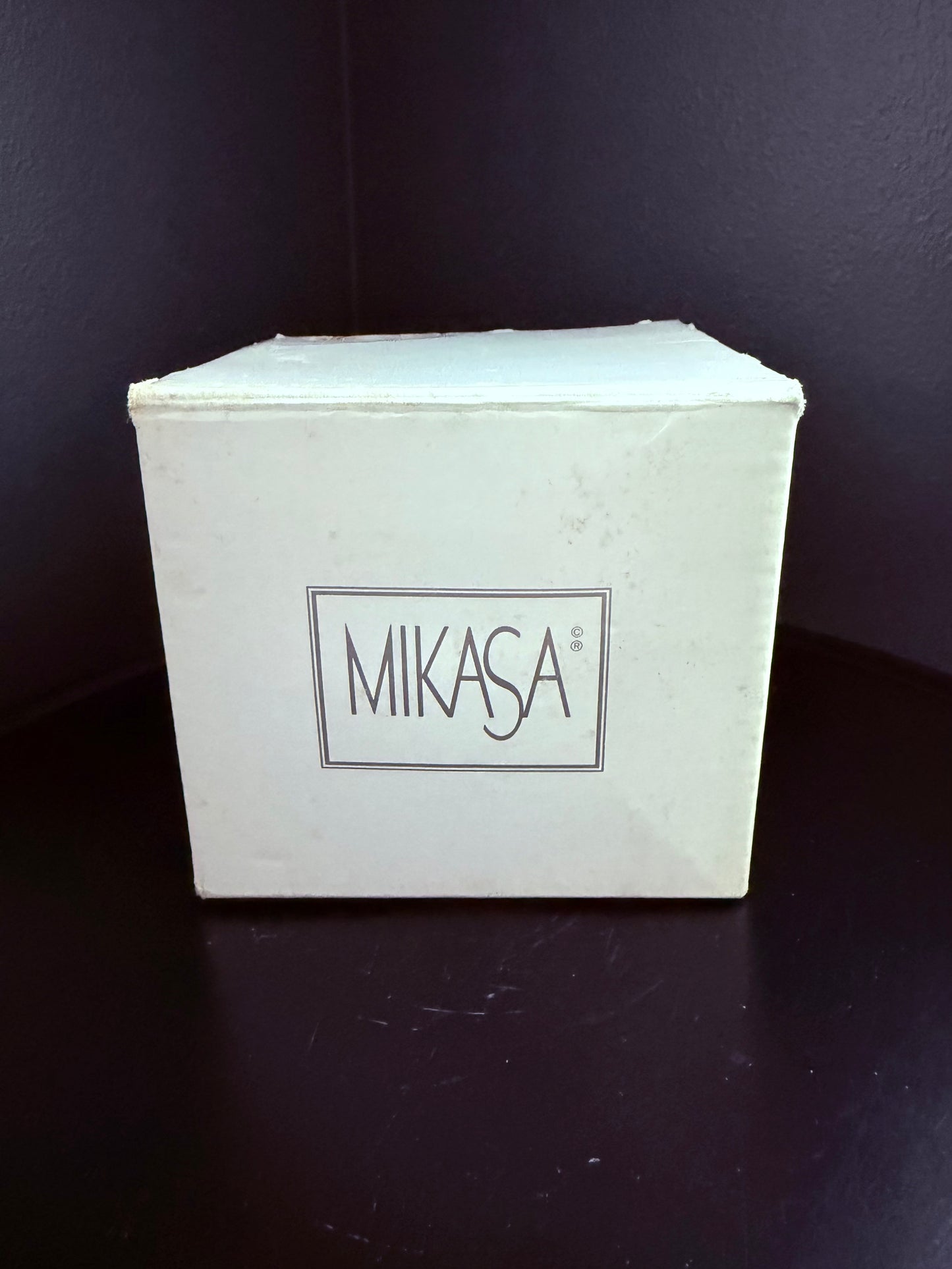 Mikasa Deco German Crystal Tea Light Candle Holder