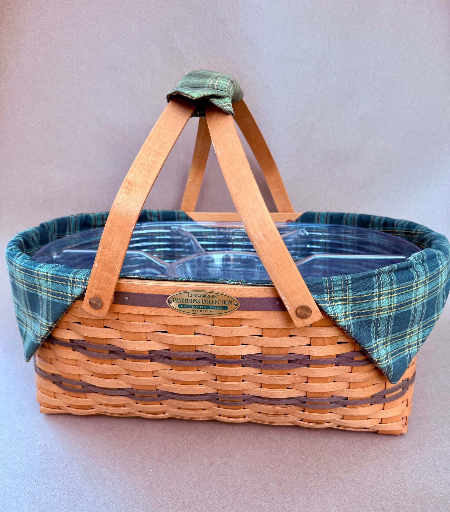 1999 Longaberger Generosity Basket Set