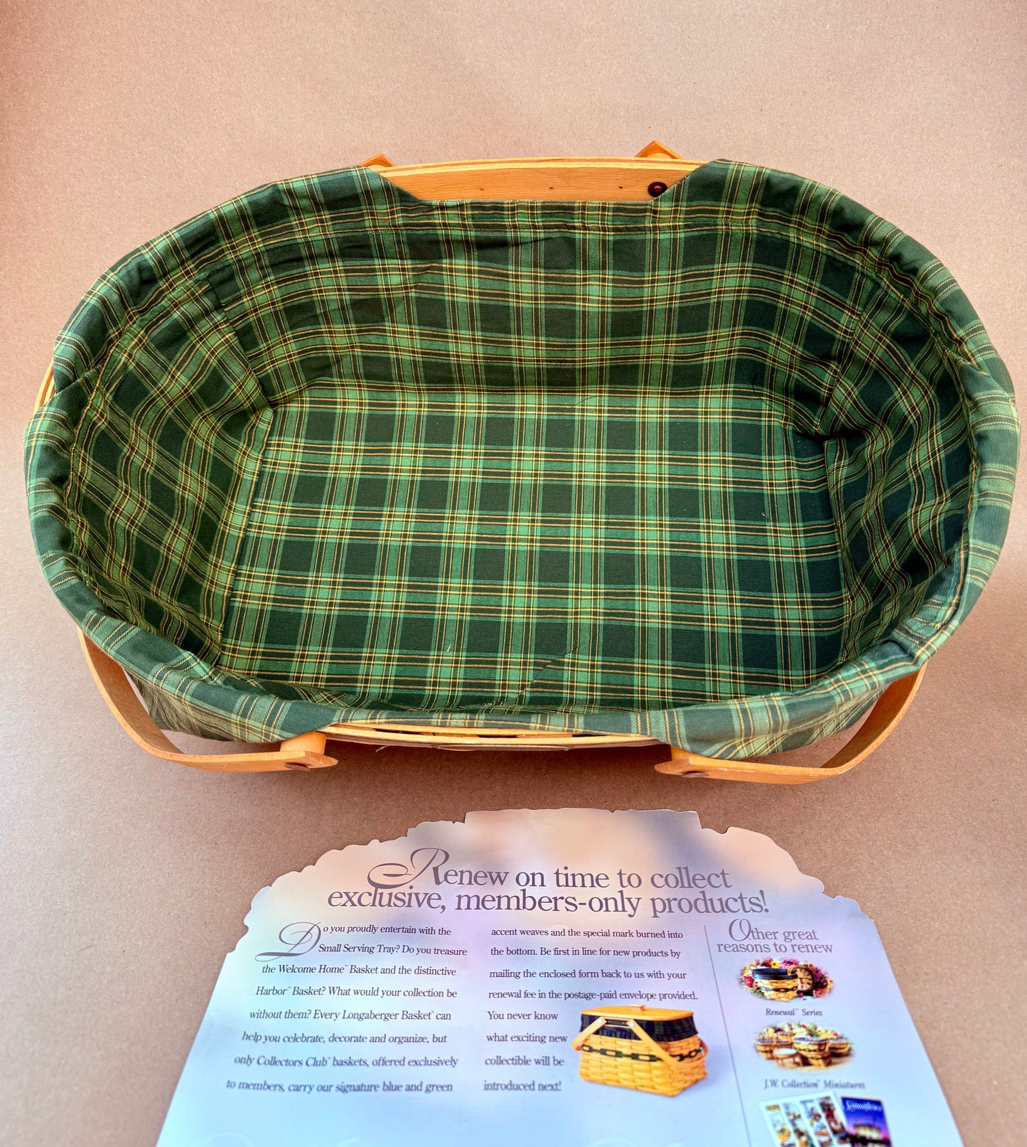 1999 Longaberger Generosity Basket Set