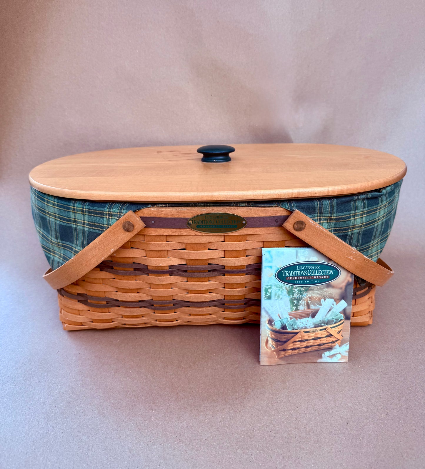 1999 Longaberger Generosity Basket Set