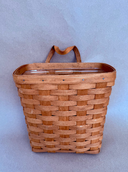 Longaberger Tall Key Hanging Basket From 1989