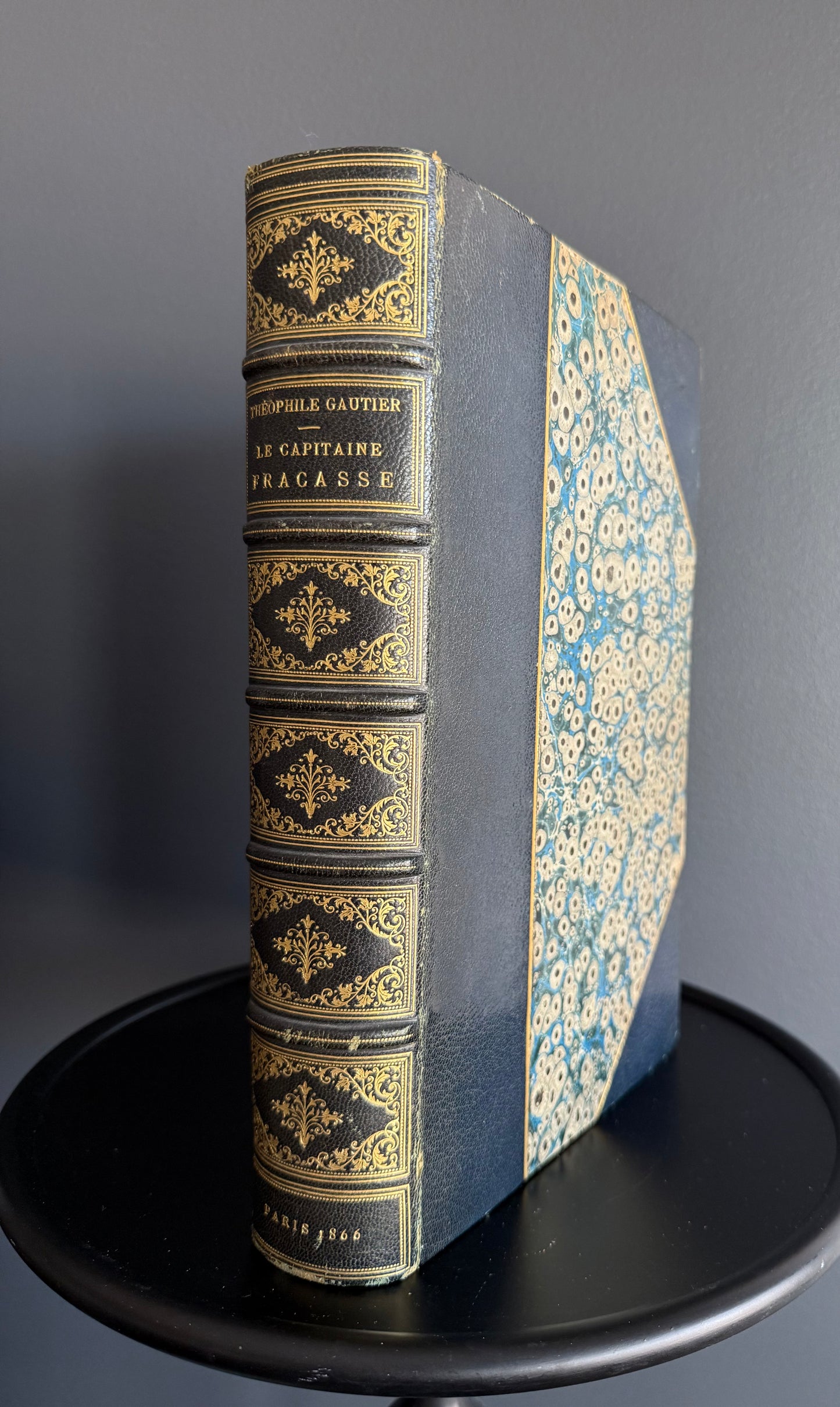 Théophile Gautier's Le Capitaine Fracasse - Copyright 1866