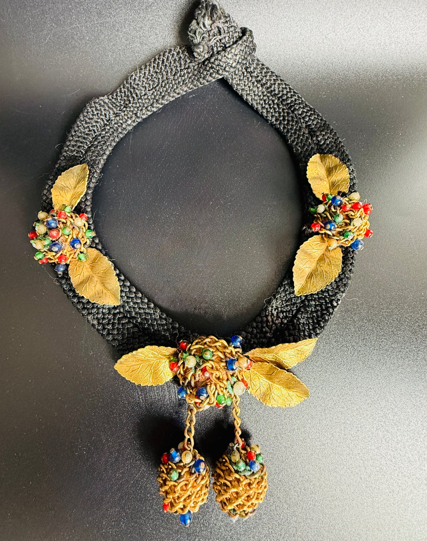 Vintage Statement Choker Necklace