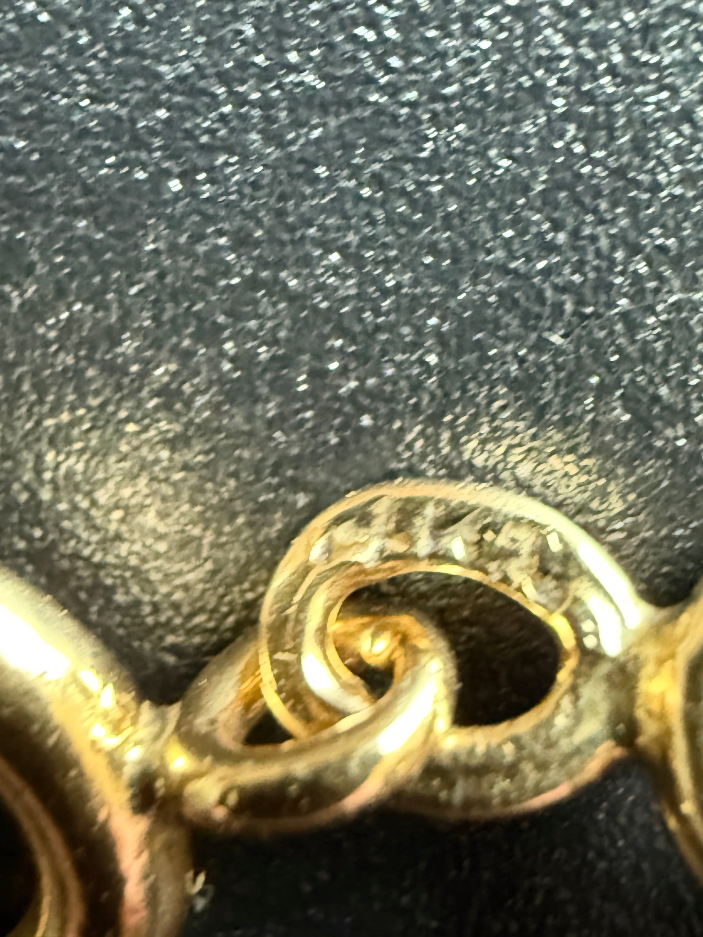 Vintage 14K Solid Gold Necklace – 74 Grams – Textured Link Estate Jewelry - Stamped